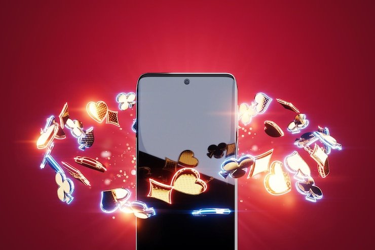 Antarmuka aplikasi mobile judi togel dengan pasar Liga 1 dan kasino langsung